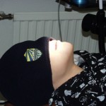 Palli slakar á í stólnum