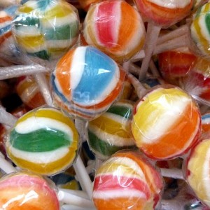 Kúlur, karamellur, brjóstsykir og sleikjó eru á bannlistanum